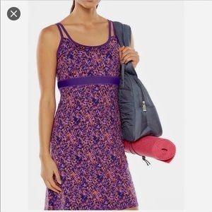 Gaiam Purple Print Athletic Dress XS